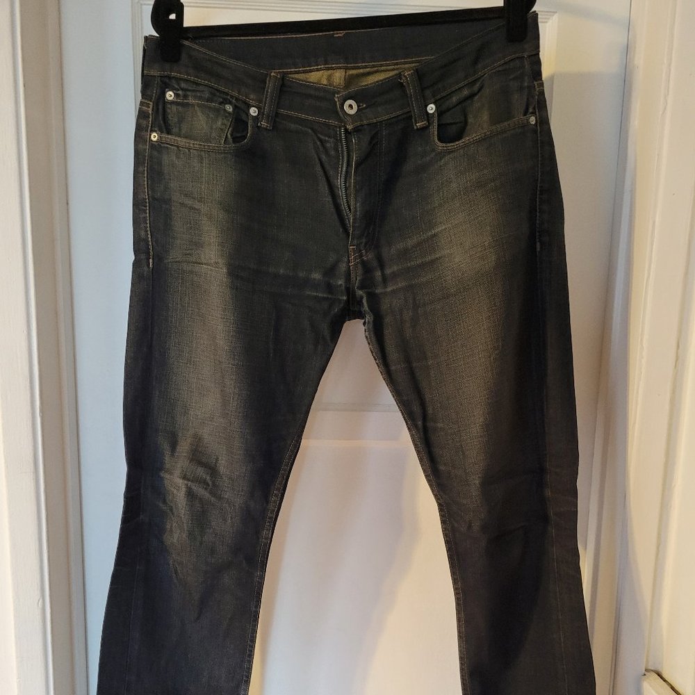 Levis 511 Slim Jeans 34 x 32 Worn Broken In Levi's Denim
